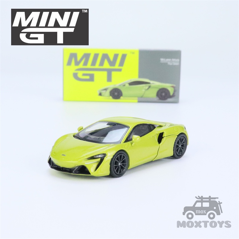 Mini GT 1:64 McLaren Artura Flux 綠色壓鑄模型車
