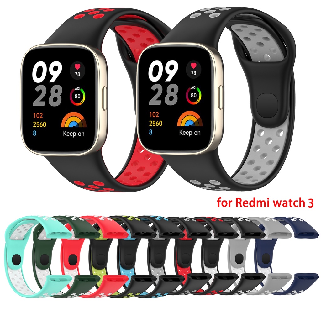 Redmi watch 3 Watch3 矽膠錶帶軟錶帶運動手鍊