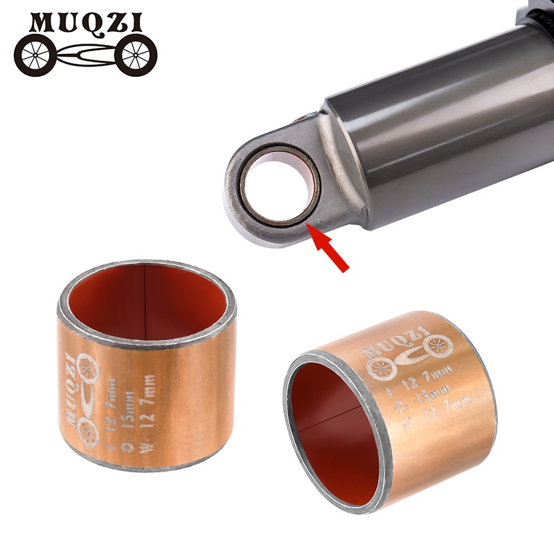 Muqzi 自行車避震器襯套 MTB 後避震器襯套內徑 12.7mm 外徑 15mm