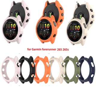 Garmin Forerunner 265 265S 超薄手錶屏幕保護膜的軟 TPU 保護套