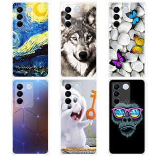 VIVO V27 V27 Pro 矽膠軟TPU手機殼保護套