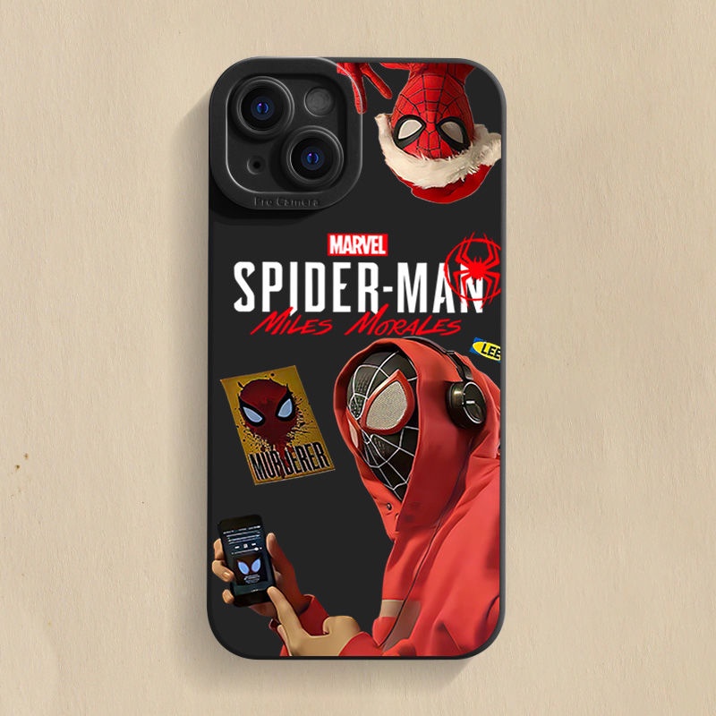 蜘蛛人:穿越新宇宙 蜘蛛人新宇宙 蜘蛛人模型 iPhone14手機殼13蘋果12軟殼11promax矽膠xs全包xr高級