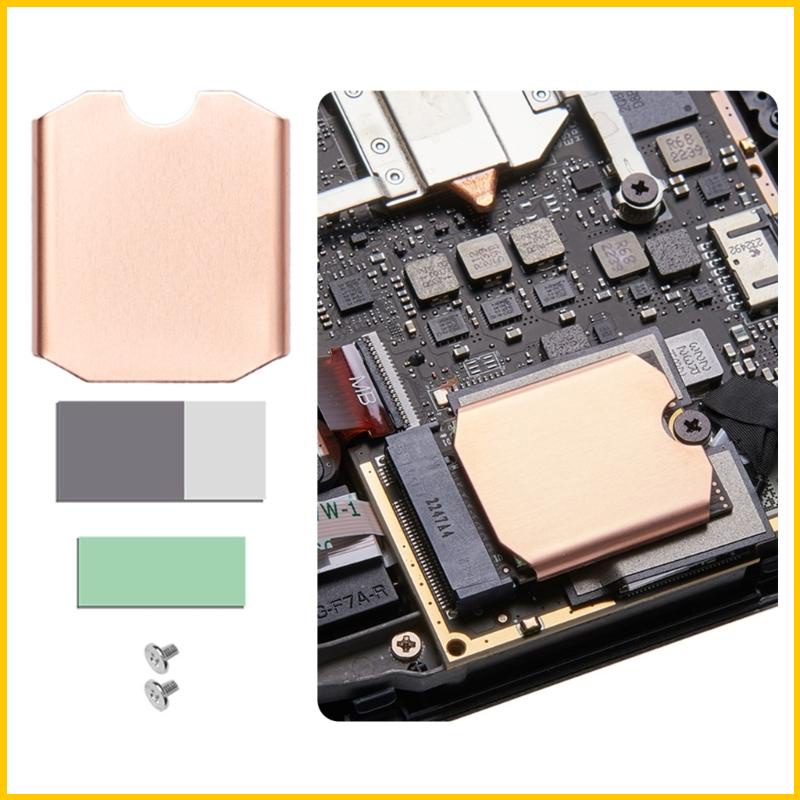 [MAI] M2 2230 SSD 冷卻墊銅散熱器散熱器適用於 SteamDeck Game M 2 NVMe 2230