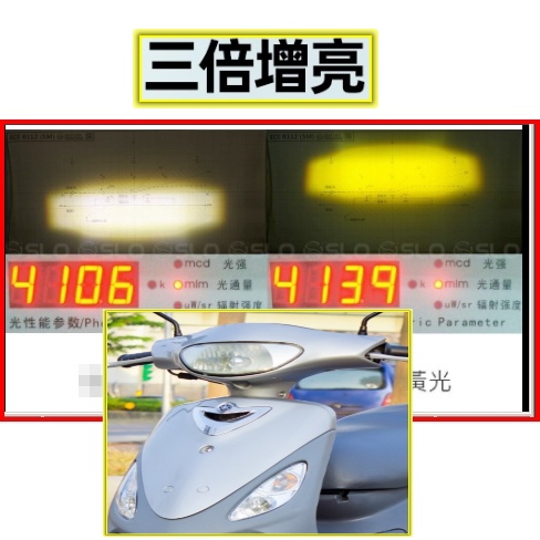 山葉JOG SWEET100 H6燈炮四行程LED直上燈 JOG SWEET100免改線小盤LED JOG小皿JOG魚眼