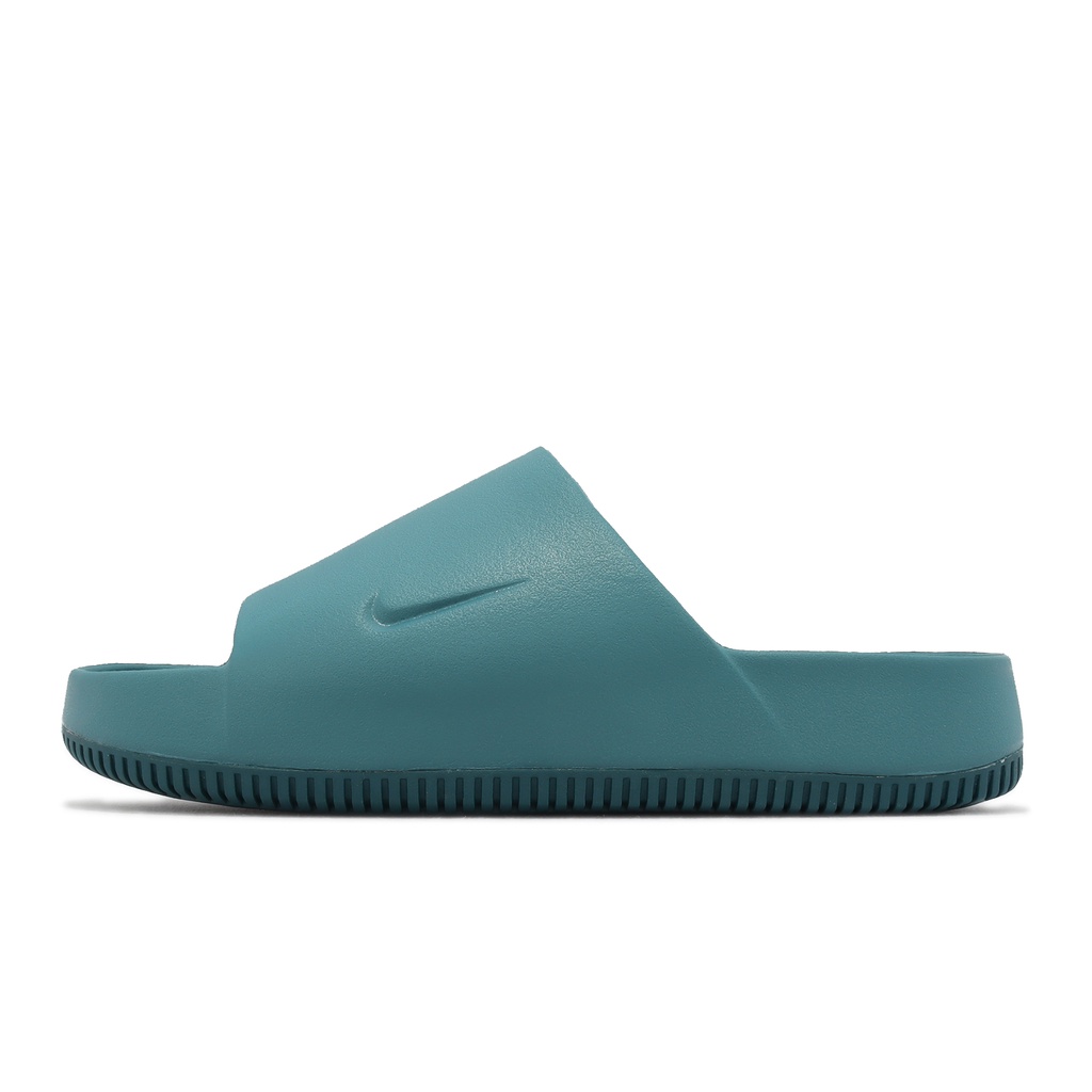 Nike 拖鞋 Calm Slide 綠 湖水綠 Q彈 麵包拖 男鞋 涼拖鞋 【ACS】 FD4116-300