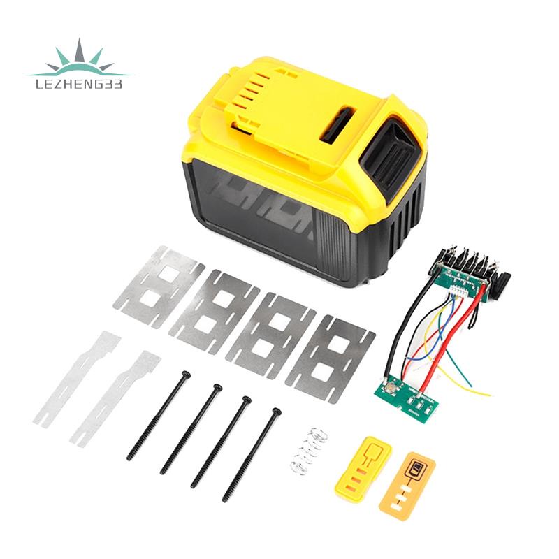 電池塑料外殼+鋰電池保護板 21V 適用於得偉 15 芯電池工具電池盒套件