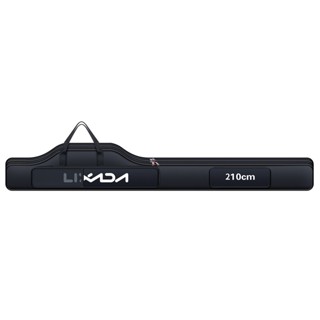 【易途】Lixada 210 釐米釣魚袋便攜式摺疊釣魚竿捲線器袋釣魚竿齒輪釣具工具手提箱提包旅行袋收納袋收納袋