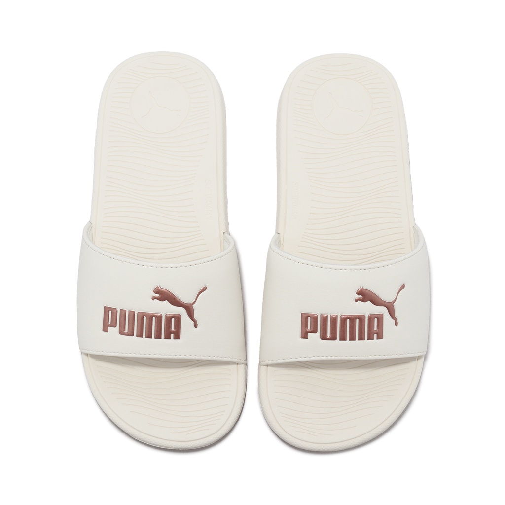 Puma 拖鞋 Cool Cat 2.0 BX Wns 米白 玫瑰金 女鞋 運動拖鞋 【ACS】 38911419