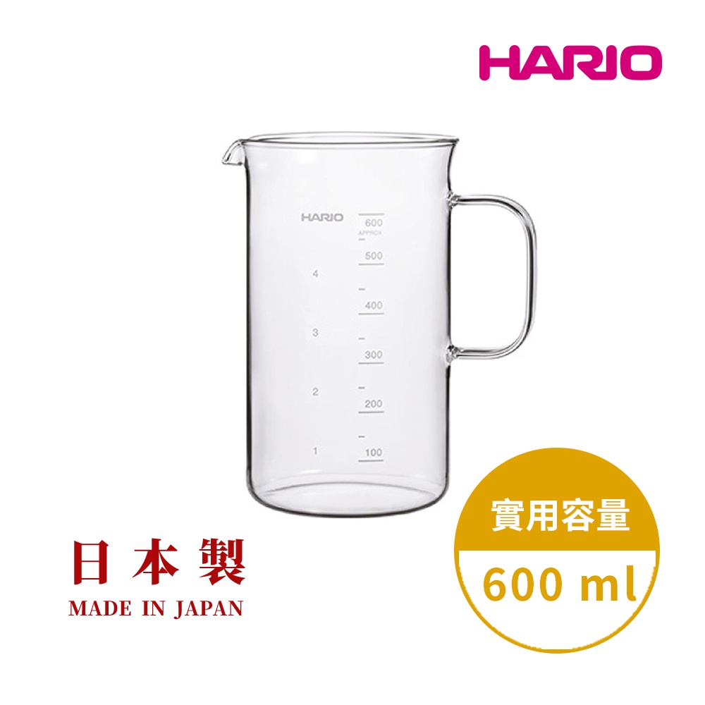 【HARIO V60】白色磁石濾杯+經典燒杯咖啡壺 套裝組 手沖咖啡 分享壺 量杯【mous官方旗艦店】