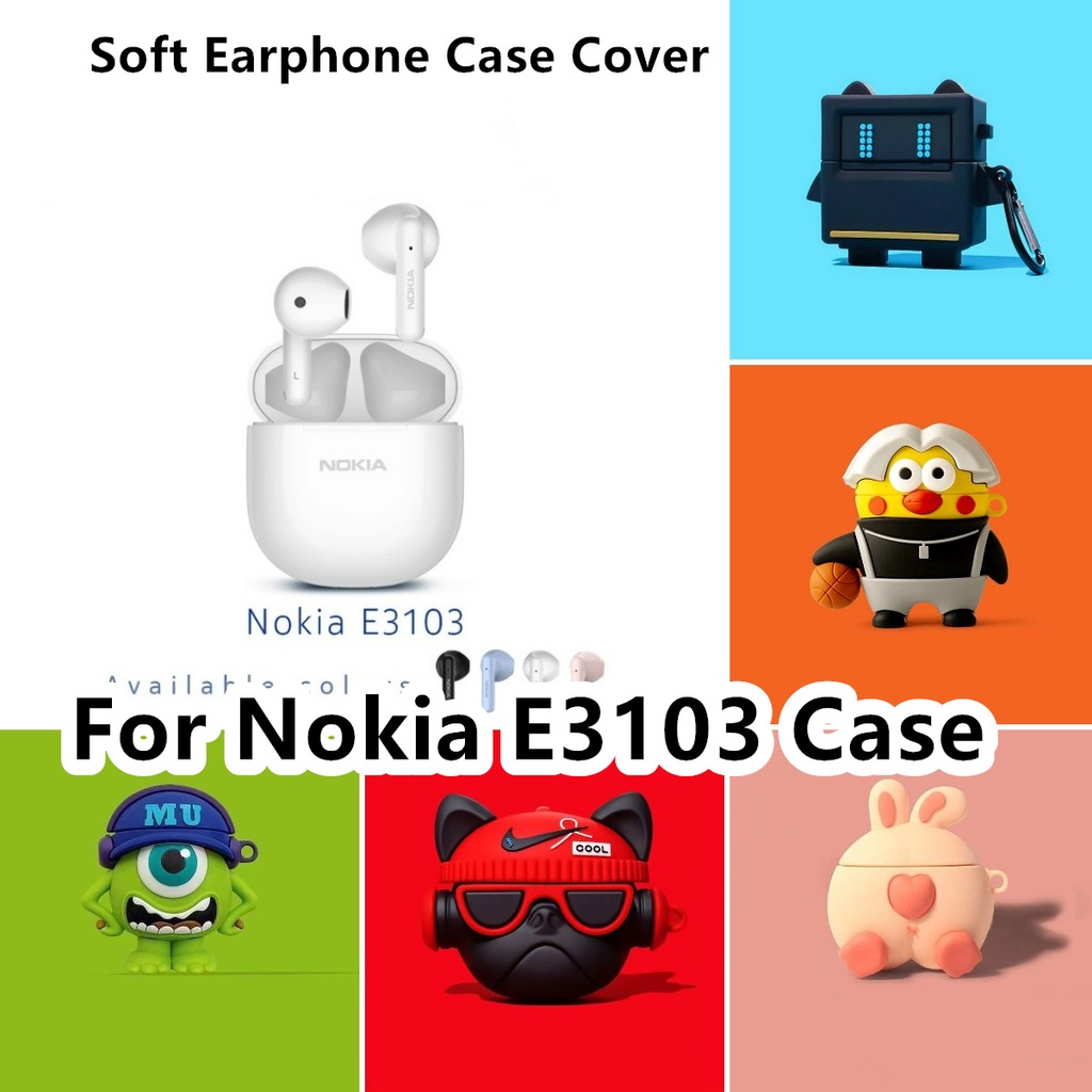 NOKIA 【潮流正面】諾基亞E3103手機殼卡通系列黑龍諾基亞E3103外殼軟耳機殼保護套