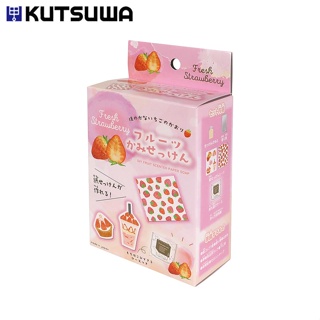 KUTSUWA DIY手做肥皂系列水果紙肥皂/ 草莓 eslite誠品