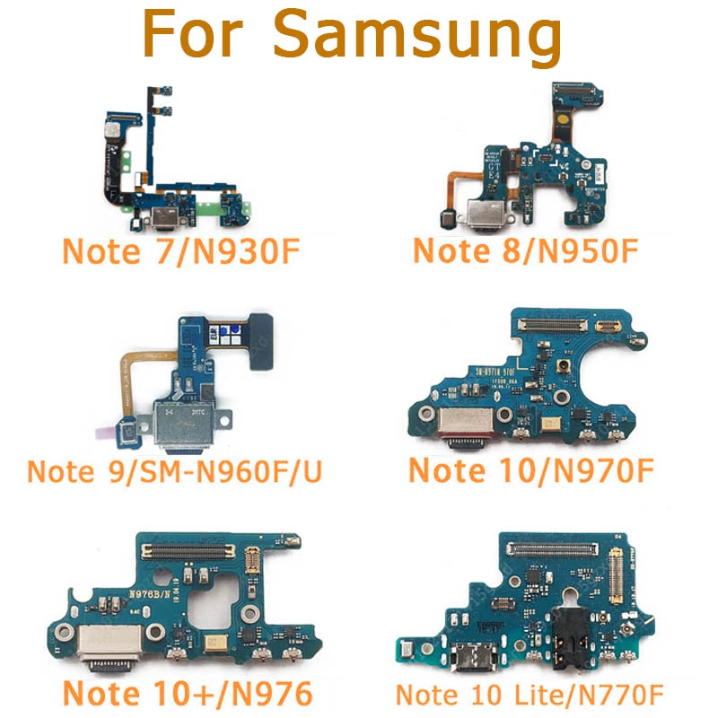 SAMSUNG 適用於三星 Galaxy Note 7 8 9 10 Lite Note10 Plus 模塊備件的原裝充