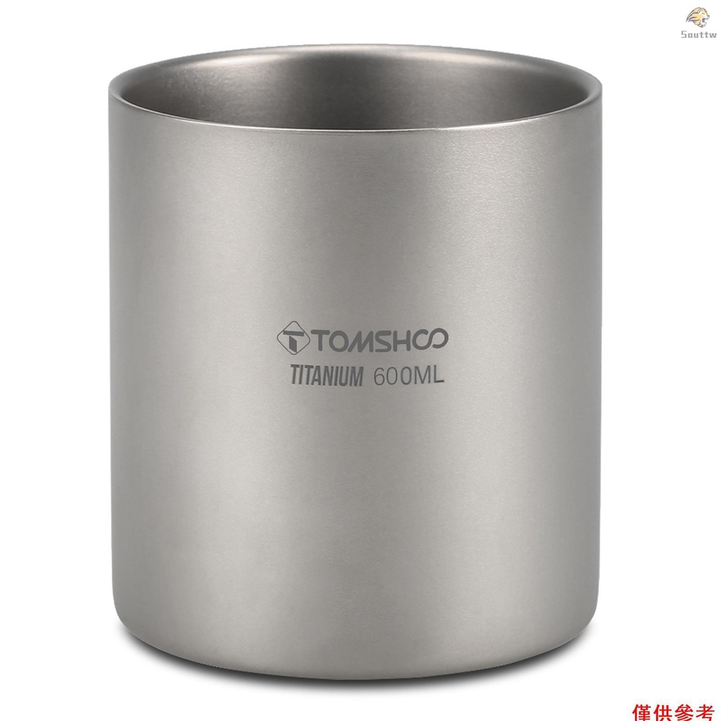 OUTSYF TOMSHOO 雙層鈦杯 無柄 600ml