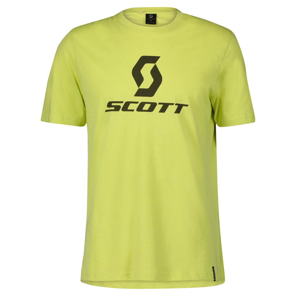 SCOTT 經典Logo 男性T恤〔檸檬黃〕