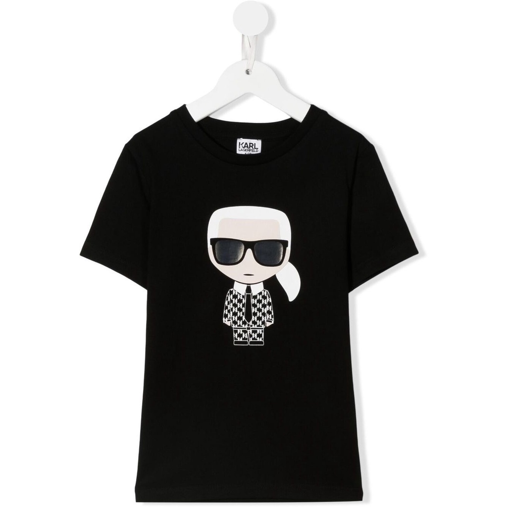Karl Lagerfeld潮流男女純棉印花短袖T恤夏季新款