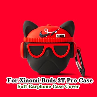 XIAOMI 【潮流正面】適用於小米 Buds 3T Pro 保護套時尚卡通系列適用於小米 Buds 3T Pro 保護