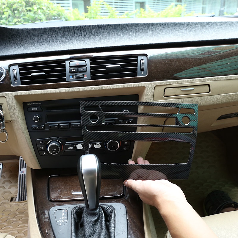 BMW 寶馬 E90 E90 E91 汽車中控空調音量調節 CD面板音量旋鈕覆蓋貼