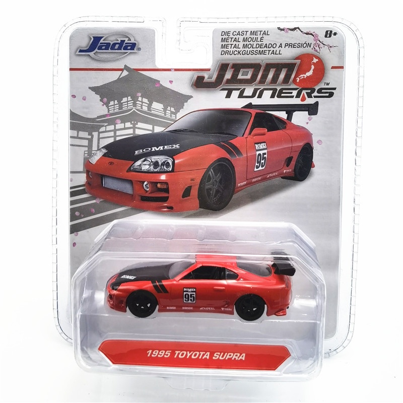 Jada 1:64 JDM 快速&amp;Furious Mitsubishi EVO7 Honda NSX Datsu