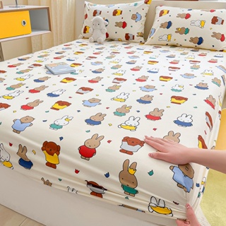 可愛卡通純棉床包 100%精梳棉床單 單人床包 雙人 加大床包 精梳棉純棉枕頭套
