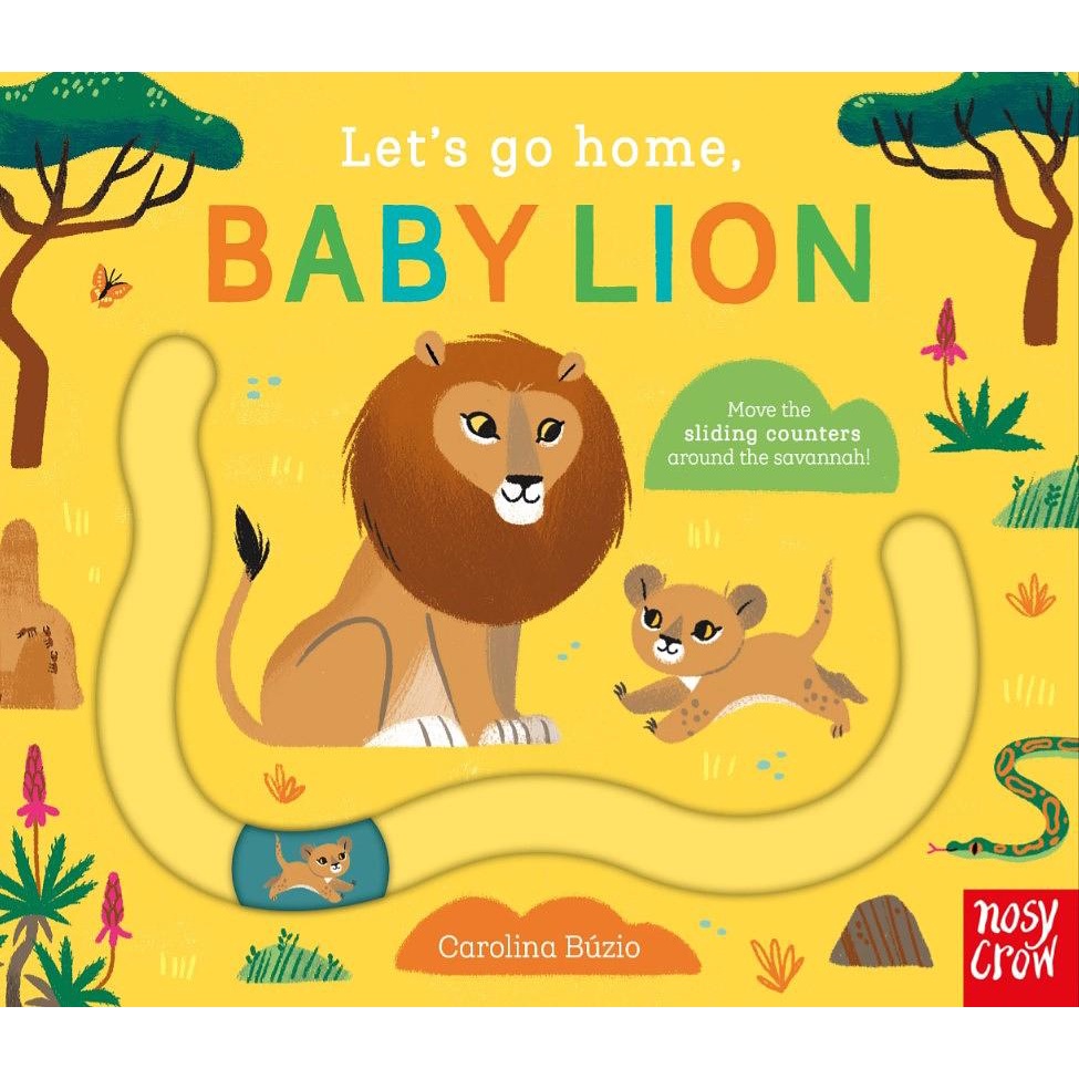 Let's Go Home, Baby Lion/帶獅子寶寶回家軌道遊戲書/Carolina Búzio eslite誠品