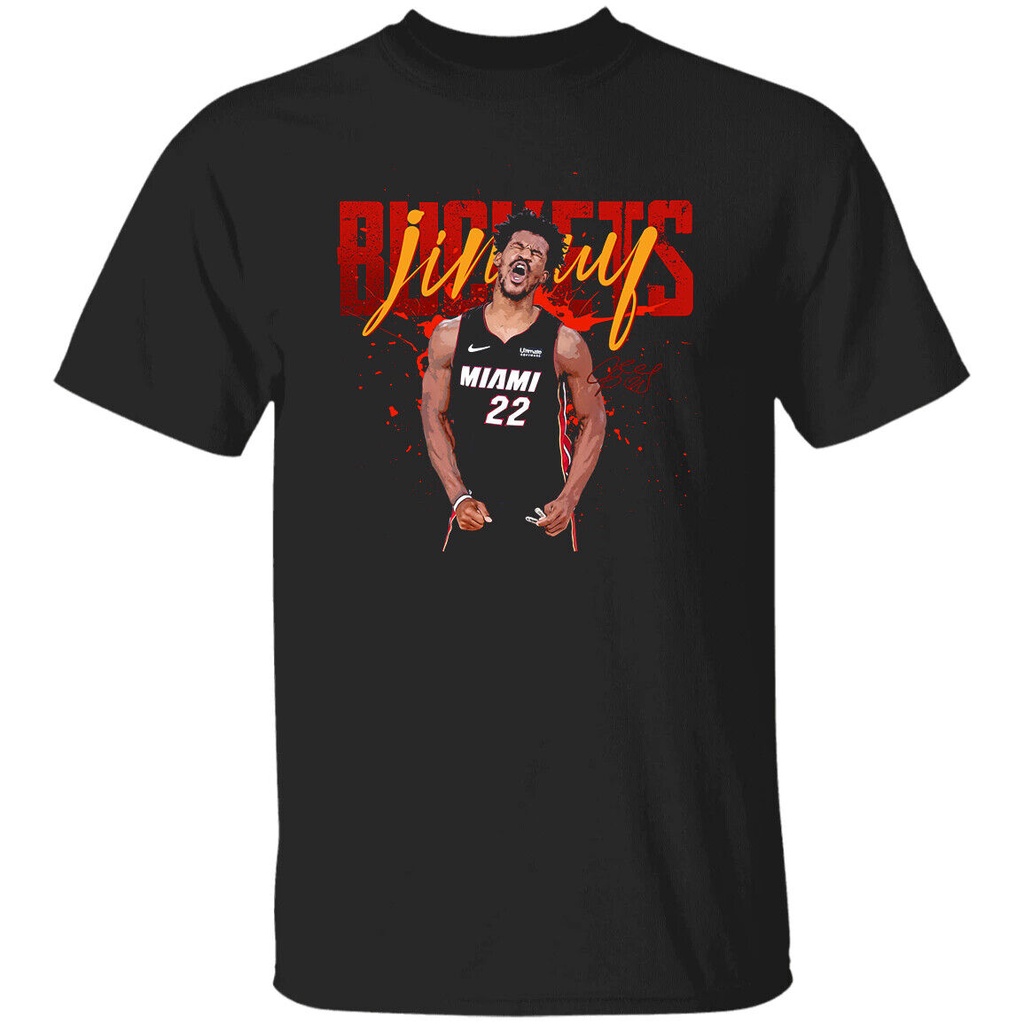 新款 Jimmy Butler Miami Heat 男式 T 恤全尺寸