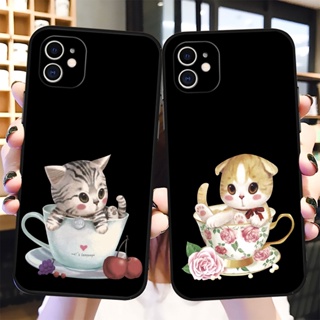 Iphone X XR XS Max 軟矽膠手機殼保護套可愛貓咪保護套