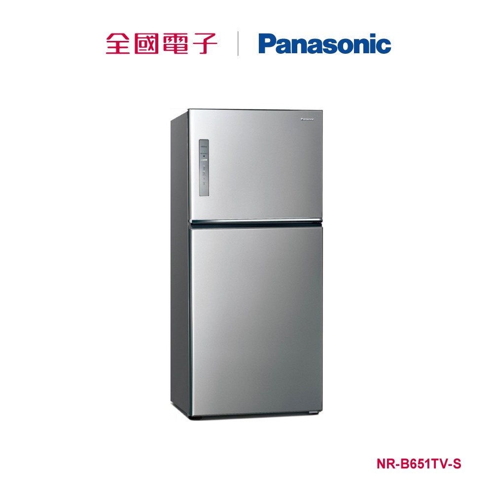 Panasonic 650L雙門變頻鋼板冰箱  NR-B651TV-S 【全國電子】