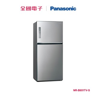 Panasonic 650L雙門變頻鋼板冰箱 NR-B651TV-S 【全國電子】