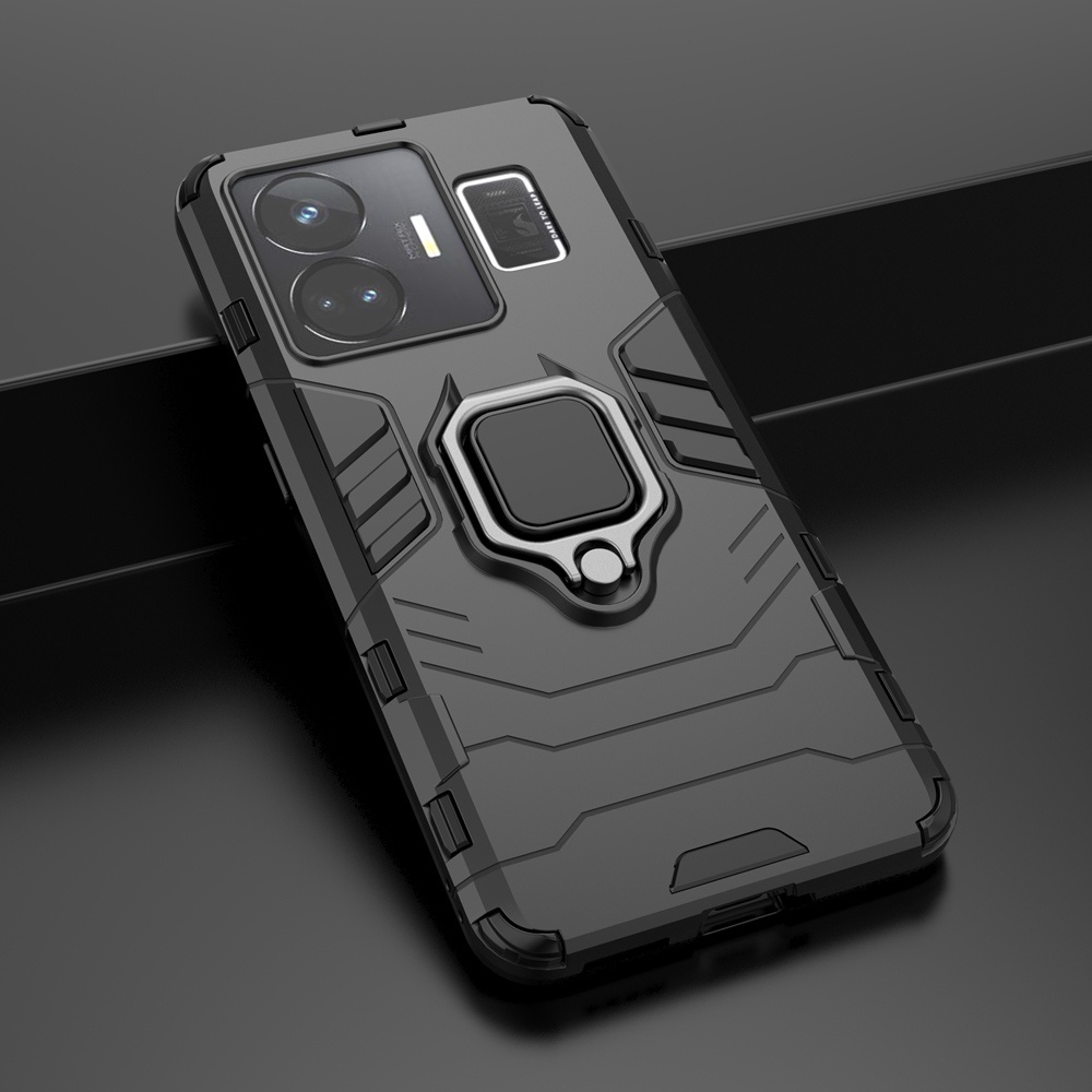 Realme GT Neo 5 Neo5 5G 手機殼 磁吸車用指環支架 防摔 保護殼 Realme GT3 鋼鐵俠 硬