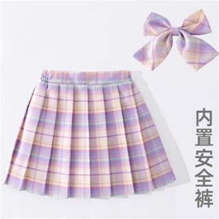 {夏季新品} 女童服飾 童裝女童短裙夏季2023女孩百搭四季百褶裙子表演裙兒童韓版半身裙現貨