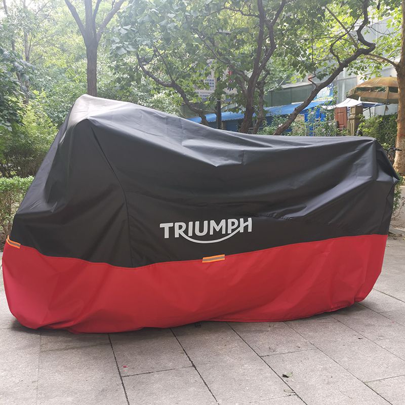 Triumph機車衣Tiger900 Speed Twin BOBBER T100戶外停放遮雨布防晒防塵車罩