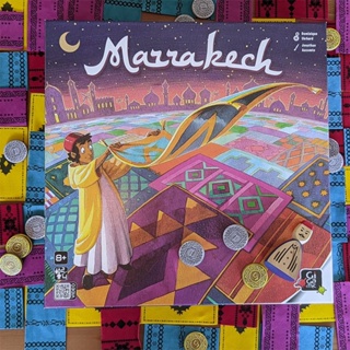 地毯商人桌遊卡牌中文marrakech馬拉喀什搶地盤桌面