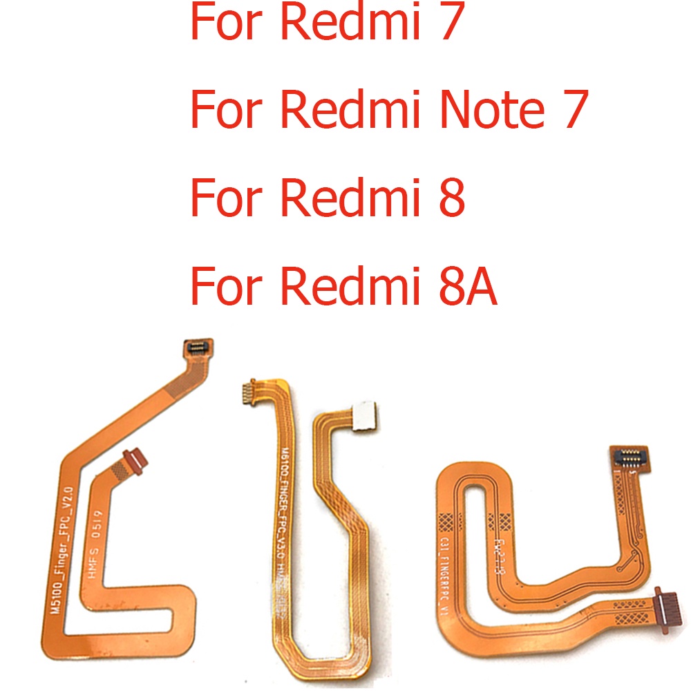 XIAOMI 原裝適用於小米 Redmi 7 8 8A / Redmi Note 7 / Mi Play 指紋排線