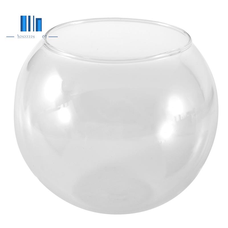 透明玻璃魚缸圓形球形花瓶