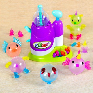 現貨 魔法波波粘粘樂氣球益智創意手工DIY玩具女孩子兒童啵啵黏黏樂