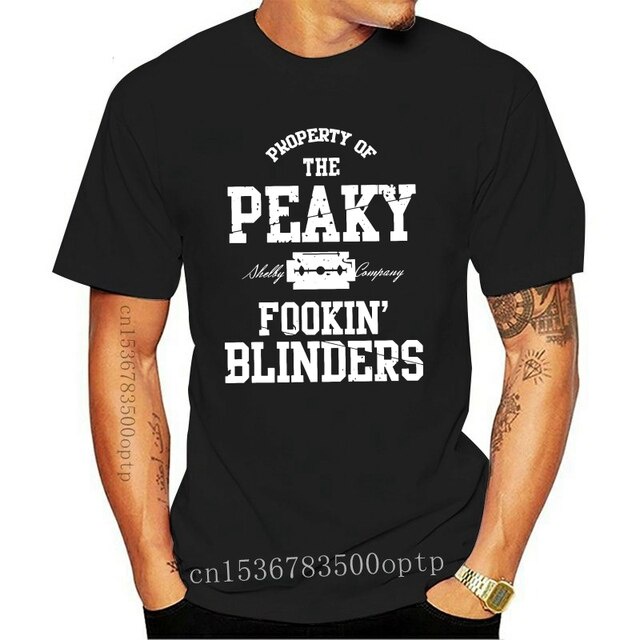男士大號 T 恤全新 The Peaky Blinder T 恤男士搞笑 Fookin Shelby Bros 中性 T