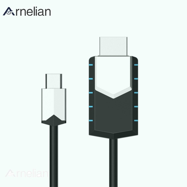 SAMSUNG Arnelian 4K USB C 型轉 HDMI HDTV AV 電視電纜適配器適用於三星 Galax