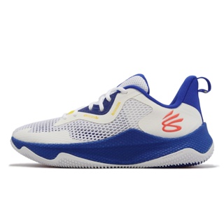 Under Armour UA 籃球鞋 Curry HOVR Splash 3 AP 白 藍 男鞋 3026275100