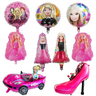 羅莎粉色氣球高跟鞋氣球娃娃氣球芭比粉色氣球