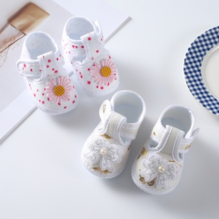 BOBORA 韓版春秋季0-1歲寶寶單鞋 雙層蝴蝶結裝飾 軟底新生嬰兒學步鞋