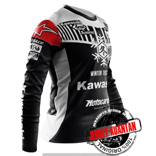Jersey Kawasaki Winter TEST 2023 長袖 T 恤