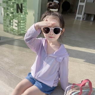 🌈BabyFace🌈童裝 兒童防曬外套 夏季冰絲防曬衣 兒童防曬衣 女童防曬衣 寶寶薄外套 寬鬆 透氣小孩防曬外套