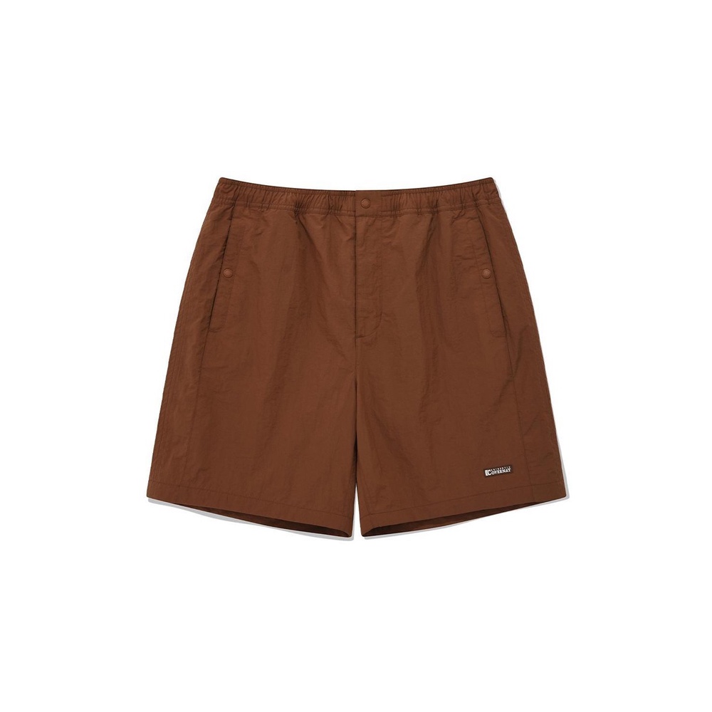 [COVERNAT]  運動套裝短褲（棕色） [G8]