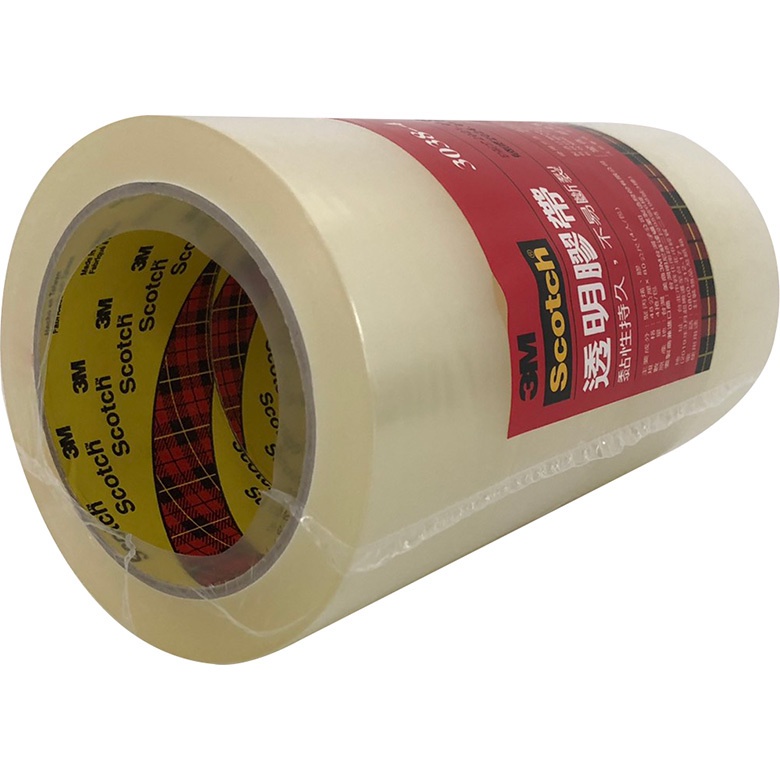 3M 透明封箱膠帶 48mm x 80M - 4入(3038-4)[大買家]