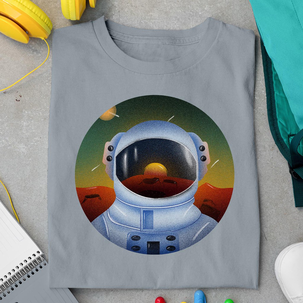 男士 T 恤 Astronaut Head On Mars T 恤 | Gg 服裝