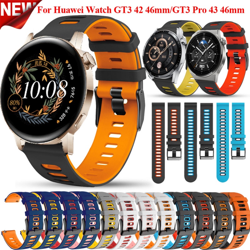 20 22 毫米智能手錶錶帶適用於華為 Watch GT3 GT 3 42 46 毫米 GT4 Pro/Buds 腕帶
