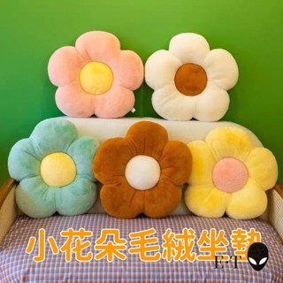 【yuyu現貨】靠背腰靠枕 靠墊 彩色抱枕 小雛菊花朵坐墊 雞蛋花毛絨抱枕 座椅墊 太陽花午睡枕 柔軟舒適