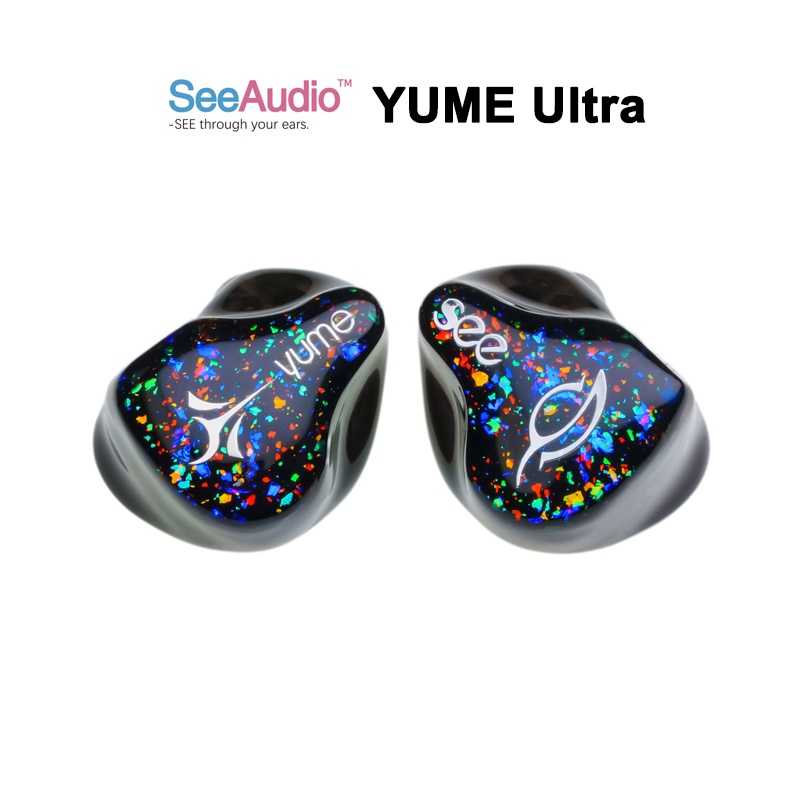 Seeaudio Yume Ultra 1DD+2BA 混合樹脂旗艦入耳式監聽 IEM 耳機 2Pin 0.78mm H