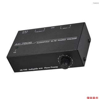 發燒級 M/M 唱機前置放大器前置放大器,帶電平控制 RCA 輸入和輸出介面[16][新到貨]