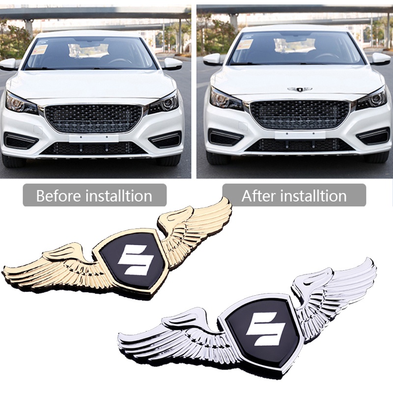 SUZUKI 適用於鈴木 SX4 Alto Alivio Jimny 金屬汽車前罩發動機罩蓋標誌貼紙汽車 3D 外部徽章